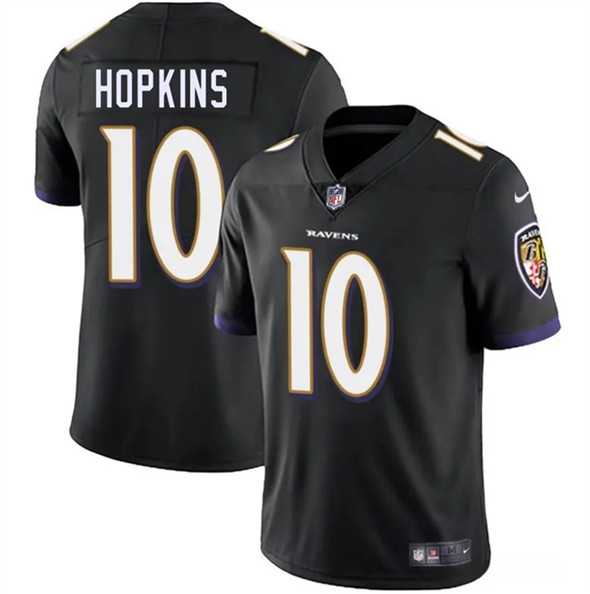 Men & Women & Youth Baltimore Ravens #10 DeAndre Hopkins Black Vapor Limited Jersey,We sell and wholesale Men & Women & Youth Baltimore Ravens #10 DeAndre Hopkins Black Vapor Limited Jersey on line form chian!